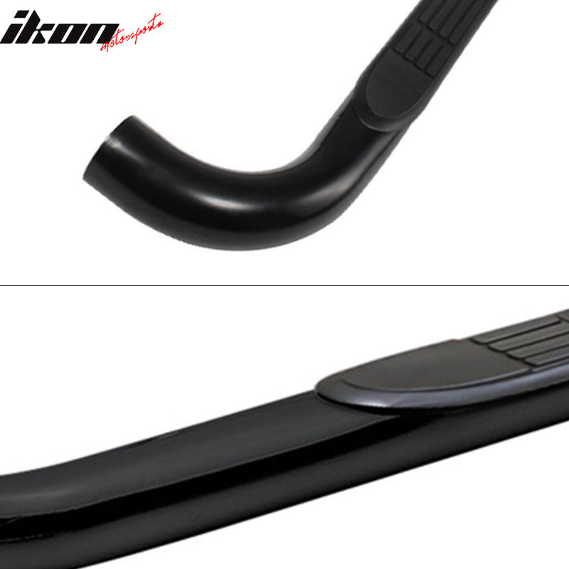 Clearance Sale Fits 08-16 Jeep Compass 3" Round Running Boards Side Step Bars