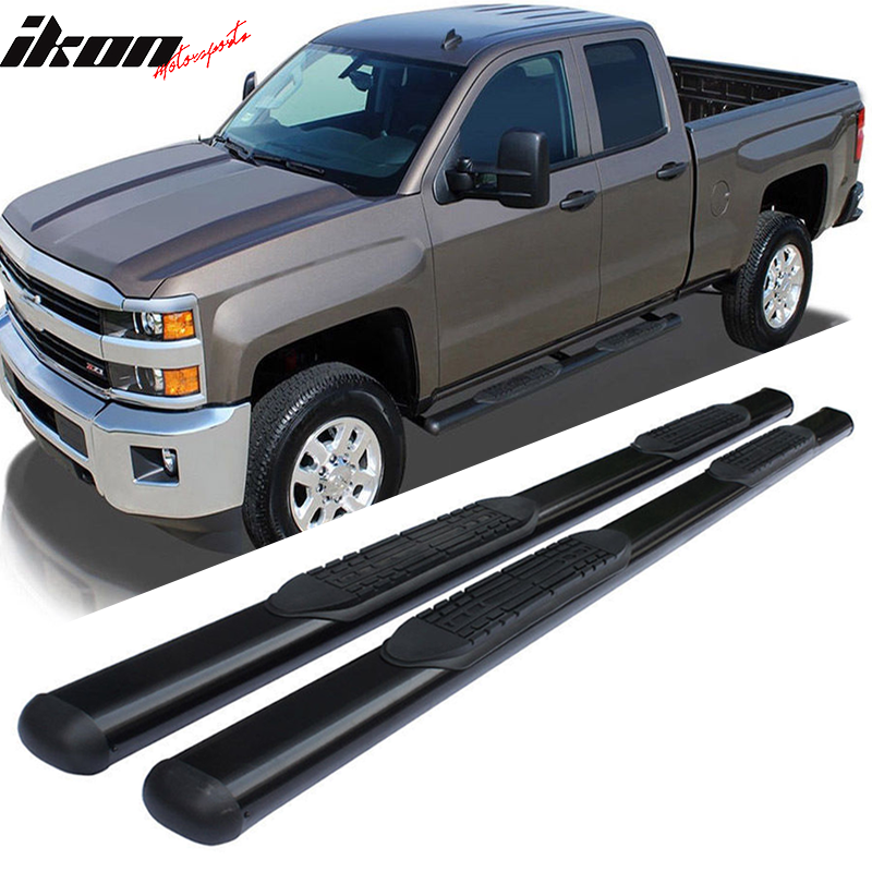 2007-2021 Toyota Tundra Extended Cab 4" Oval Side Running Board Steel