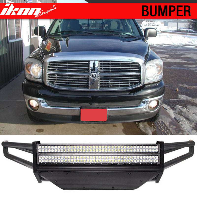 2004-2008 Dodge Ram 1500 Off Road Bumper 38in Rigid Led Light Bars