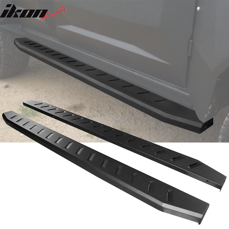 2009-2014 Ford F-150 R Style Side Step Bar Running Boards Iron Steel