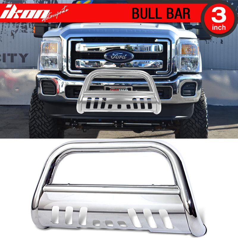 2011-2016 Ford F250 F350 F450 F550 Stainless Steel Bull Bar Grill
