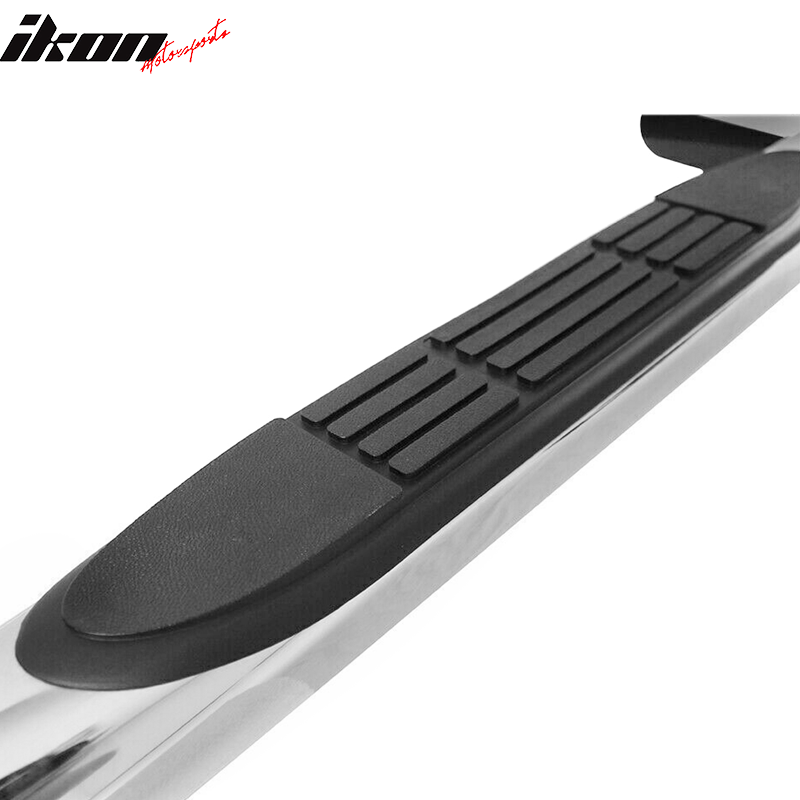 Fits 08-12 Ford Escape 3" Silver Round Side Step Nerf Bar Running Boards