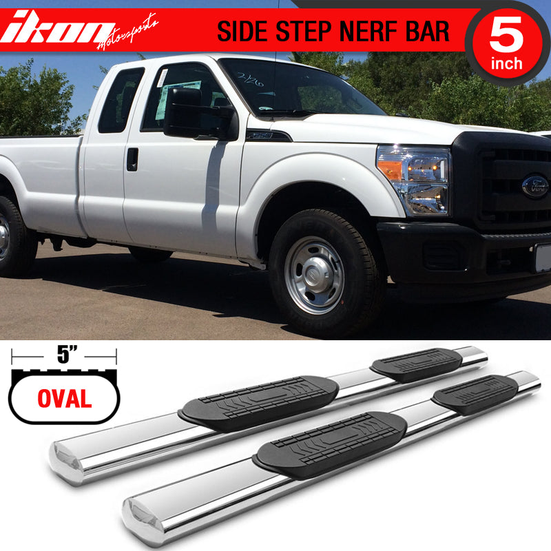 1999-2016 F250 350 450 Extended Cab 5" Stainless Steel Side Step