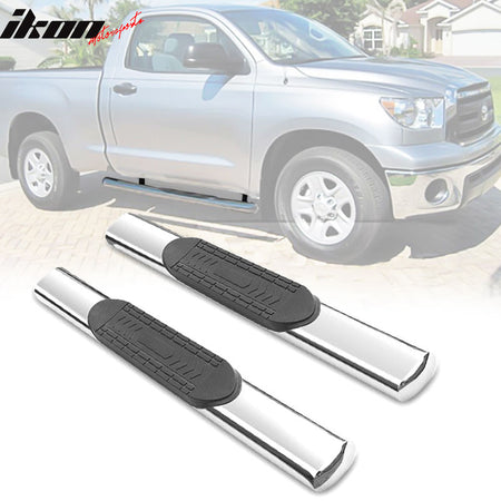 Fits 07-21 Toyota Tundra Regular Cab Running Boards Side Step Nerf Bar