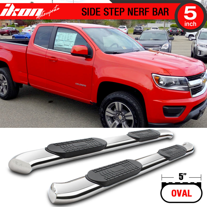 2015-2017 Chevy Colorado Extended Cab 5In Side Step Running Board