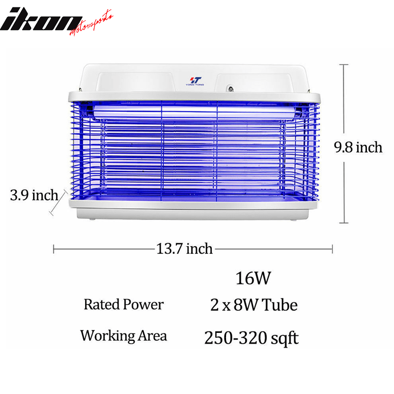 16W 110V Tube Electronic Lamp Resdential Bug Zapper Pest Control Bug Zapper