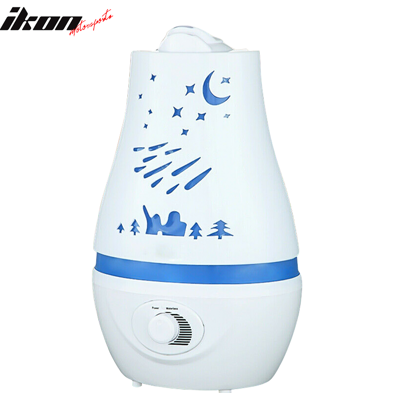 IKON MOTORSPORTS, 2.2L Home Aroma Humidifier Air Diffuser Purifier Lonizer Atomizer