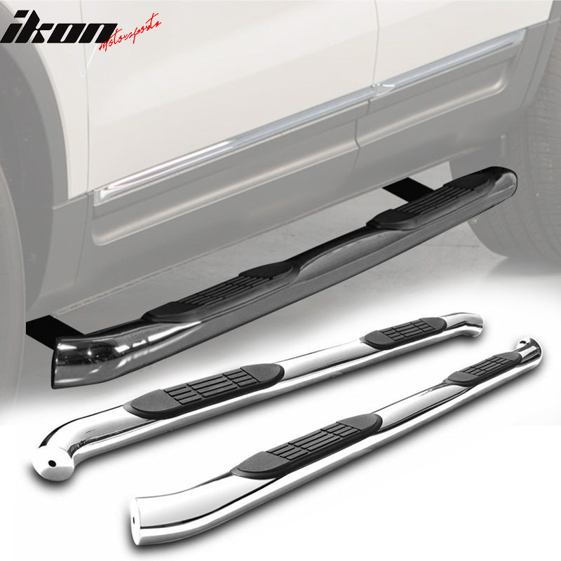 07-21 Toyota Tundra Double Cab Round Nerf Bars Side Step Running Board
