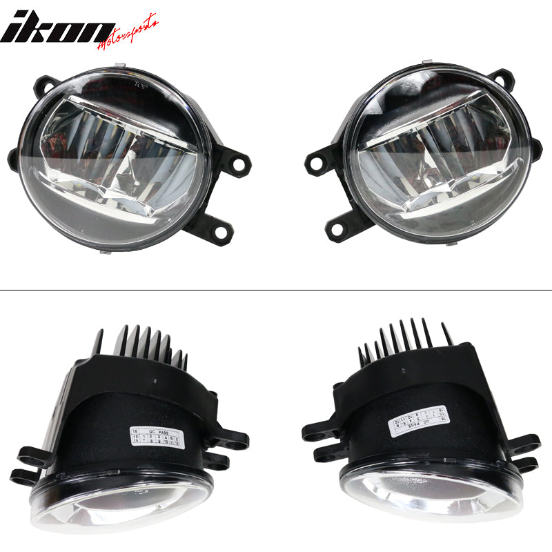Universal Cars Factory Front Bumper Fog Lights Lamps Clear Lens
