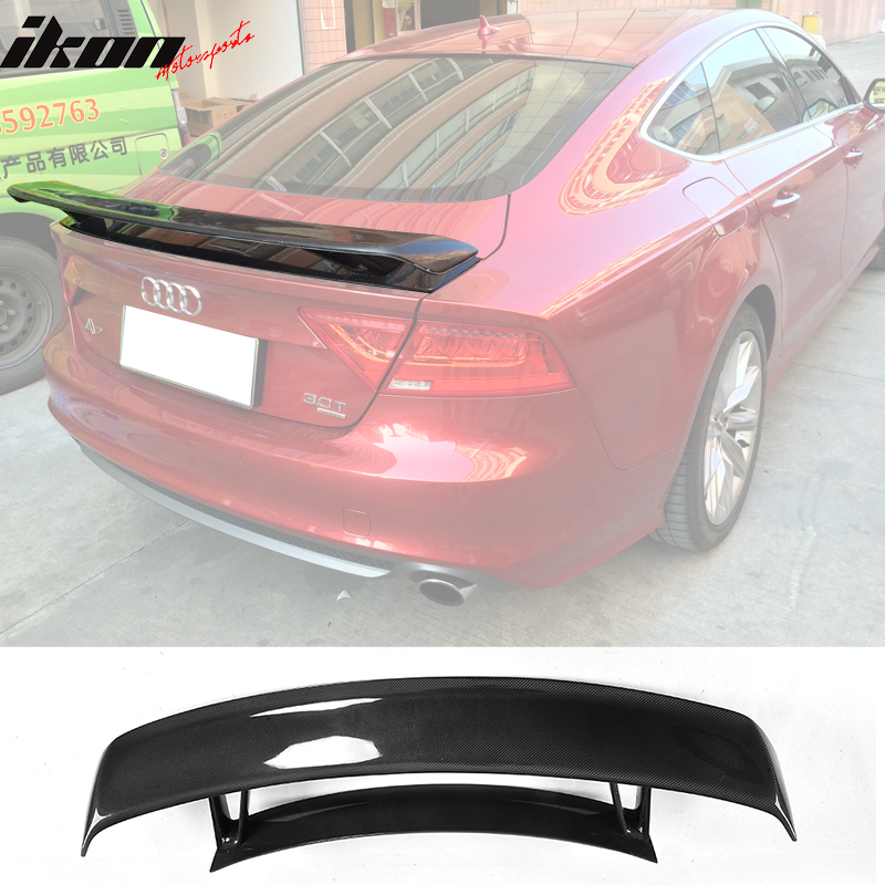 2016-2018 Audi A7 S7 RS7 Sedan RS Style Trunk Spoiler Carbon Fiber