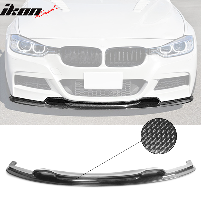 ECI+ BMW 3 Series F30 MAD Style Front Lip Carbon Fiber / Forged Carbon -  Euro Active Retrofits, bmw f30