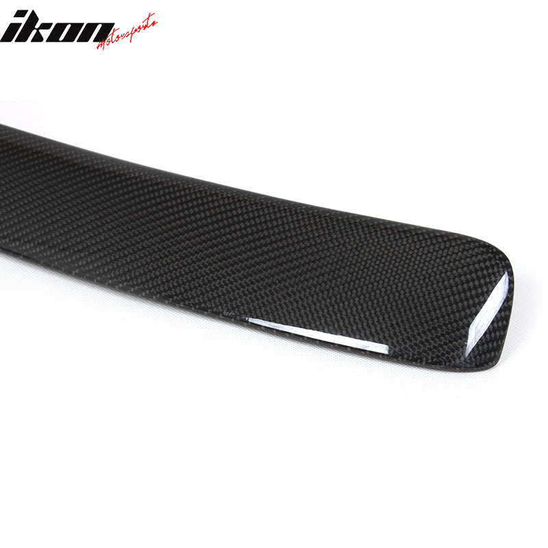 Audi A5 8T3 Coupe 2-Door Rear Roof Spoiler – Fiberglass, Black (Unpainted), 2007-2015