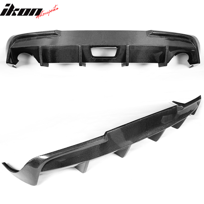 IKON MOTORSPORTS, Rear Lip Diffuser Compatible With 2010-2013 Infiniti ...