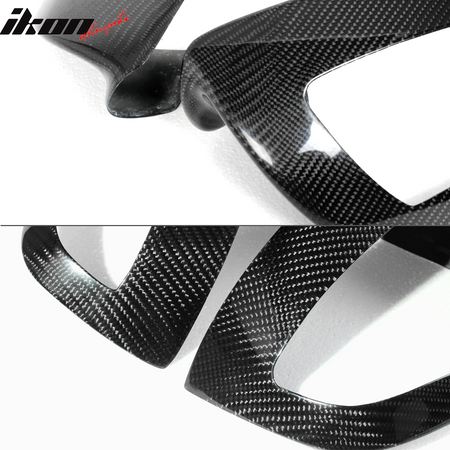 Carbon Fiber Side Mirror Cover Frames Fit Mercedes Benz W204 C Class C63 AMG eBa Carbon Fiber Side Mirror Cover Frames Fit Mercedes Benz W204 C Class C63 AMG eBa
