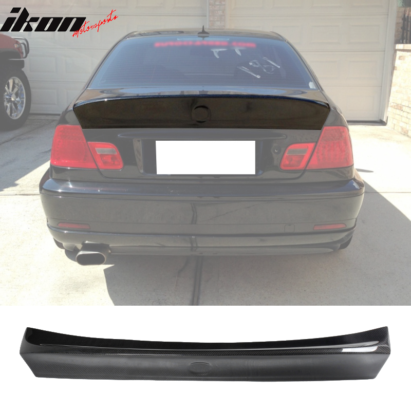 1999-2006 BMW E46 3 Series CSL Style Trunk Spoiler Wing Carbon Fiber