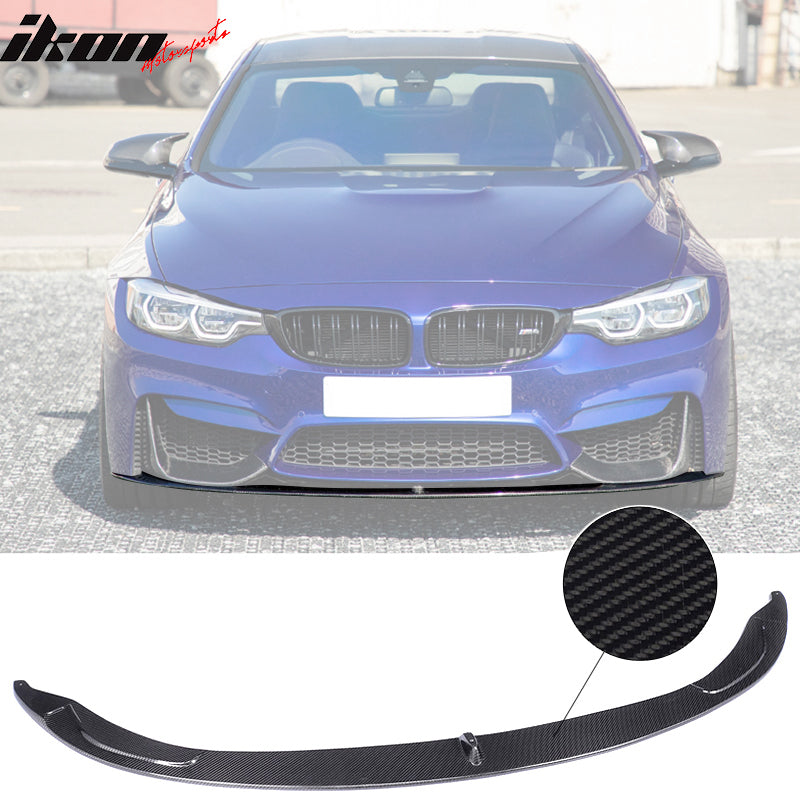 Front Lip for 2015-2020 BMW F80 M3 F82 M4 Carbon Fiber P | Free