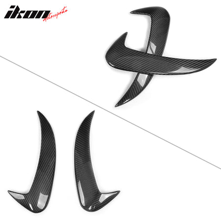 Fit 2015-2018 Mercedes-Benz C Class W205 Sedan Rear Bumper Vents