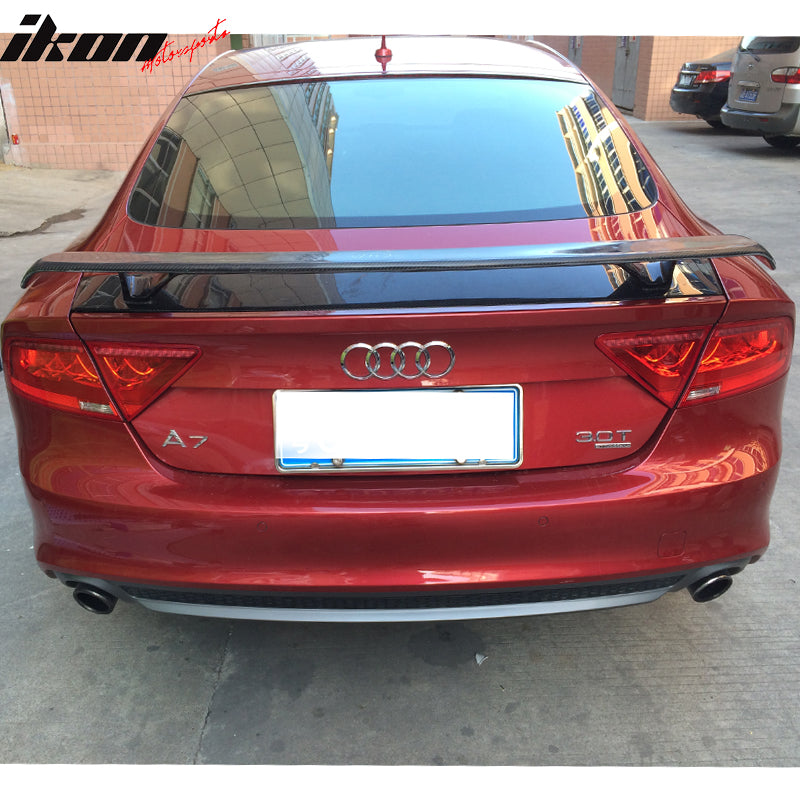 Fits 12-18 Audi A7 4G8 Sedan TTS Style Trunk Spoiler Wing - Matte
