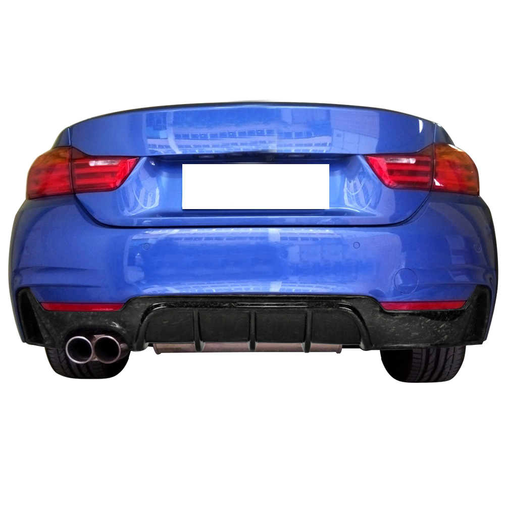 IKON MOTORSPORTS, Rear Diffuser Compatible With 2014-2020 BMW 4 Series ...