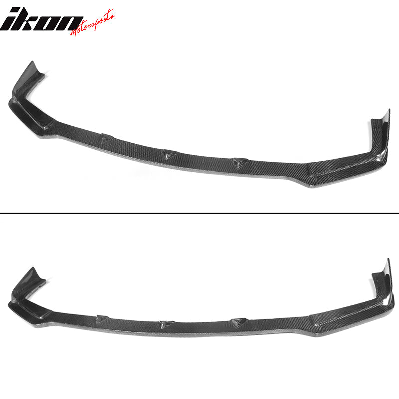 IKON MOTORSPORTS, Front Bumper Lip Compatible With 2014-2017