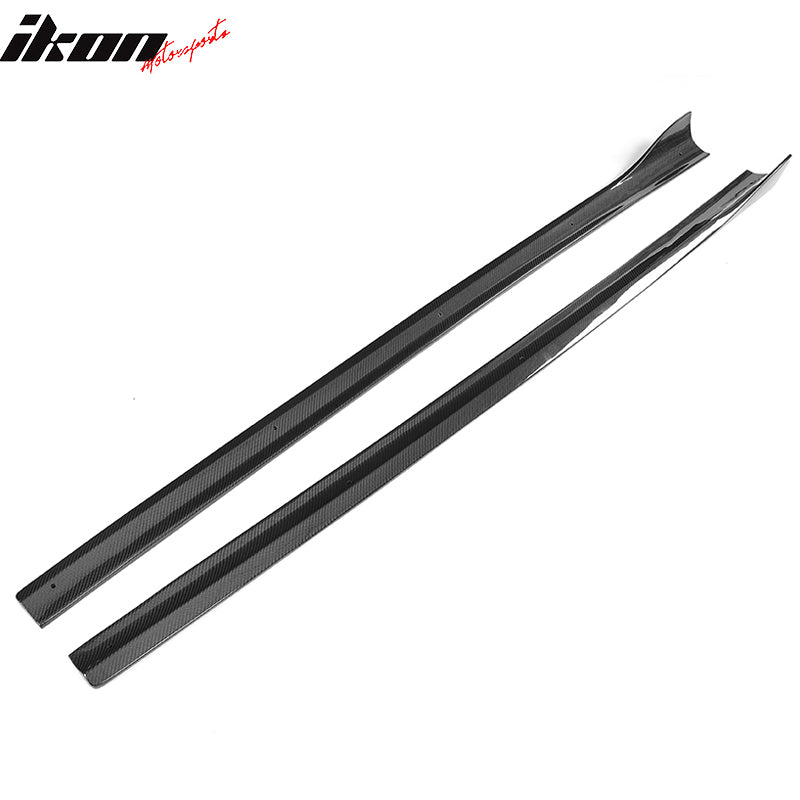 IKON MOTORSPORTS, Side Skirts Compatible With 2014-2017 Audi A3 S-LINE ...