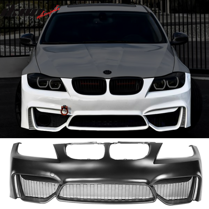 2009-2011 BMW E90 E91 3 Series Sedan Wagon M4 Style Front Bumper PP