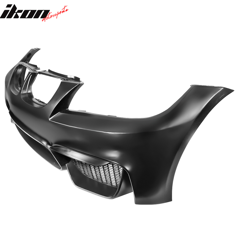 Fits 09-11 BMW E90 E91 Sedan Wagon M4 Style Front Bumper Cover Conversion - PP