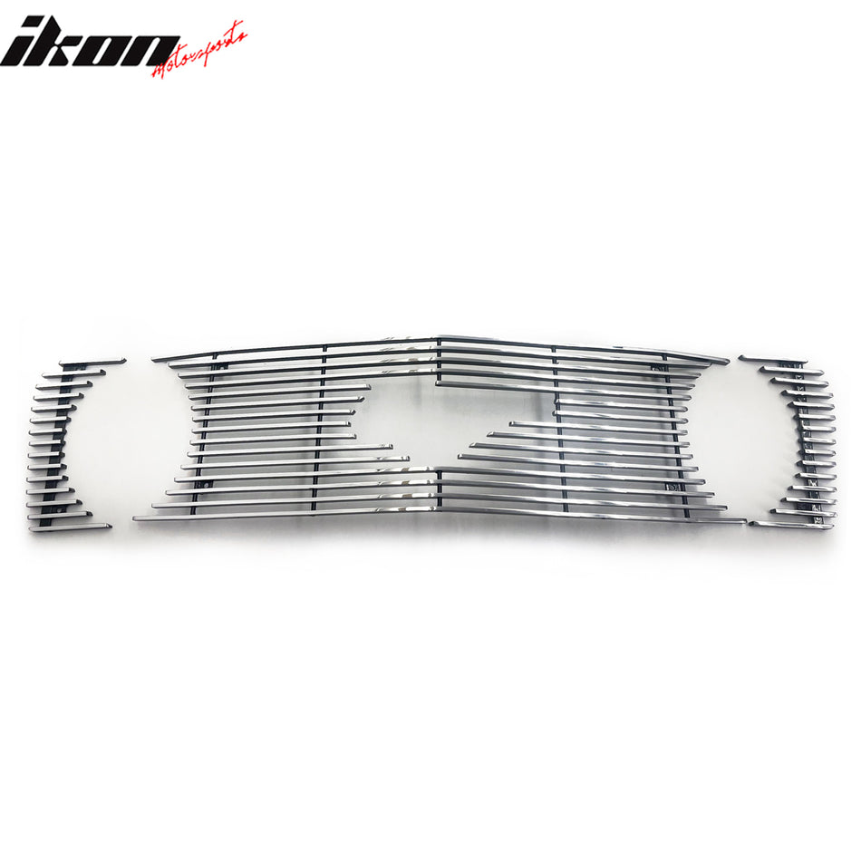 2005-2009 Ford Mustang GT Chrome Front Upper Billet Grille Insert