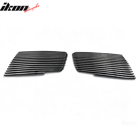 Fits 2004-2006 Nissan Maxima Front Bumper Grille Chrome Vertical Billet Style