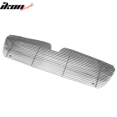 Fits 2003-2006 Lincoln Navigator Billet Style Front Bumper Hood Grille Chrome