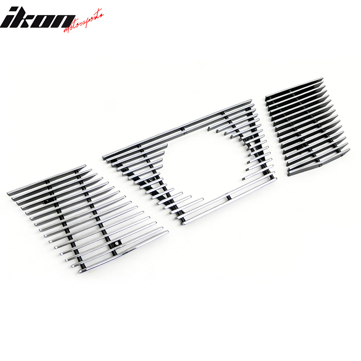 Fits 05-08 Nissan Xterra Chrome Horizontal Style Front Grille Stainless Steel