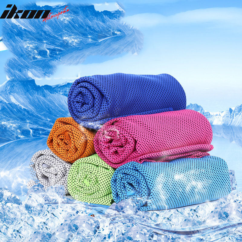 6 Color 6pcs Ice Cooling Towels for Sports & Outdoor Activities