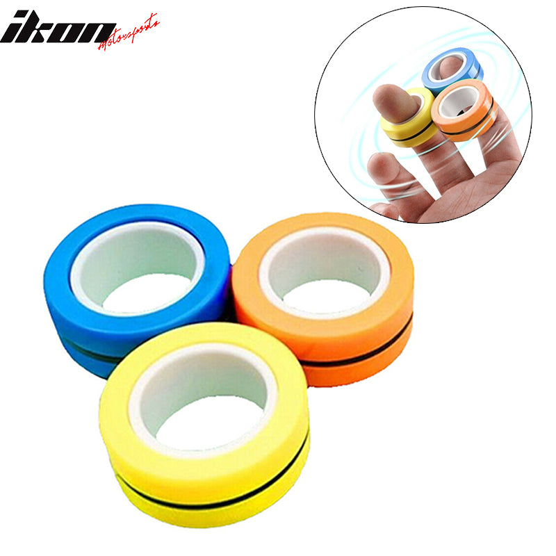 Finger Magnetic Rings Stress Relief Fidget Toys for Anxiety Therapy