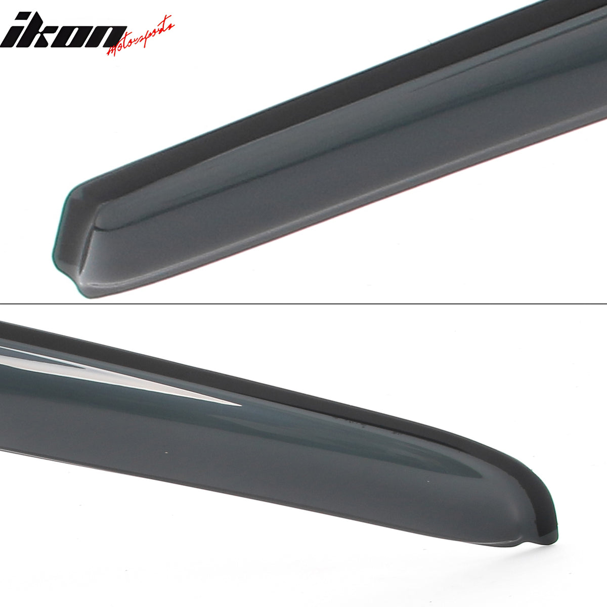 Fits 80-96 Ford F-150 F-250 F-350 Standard Cab Slim Style Window Visors Acrylic