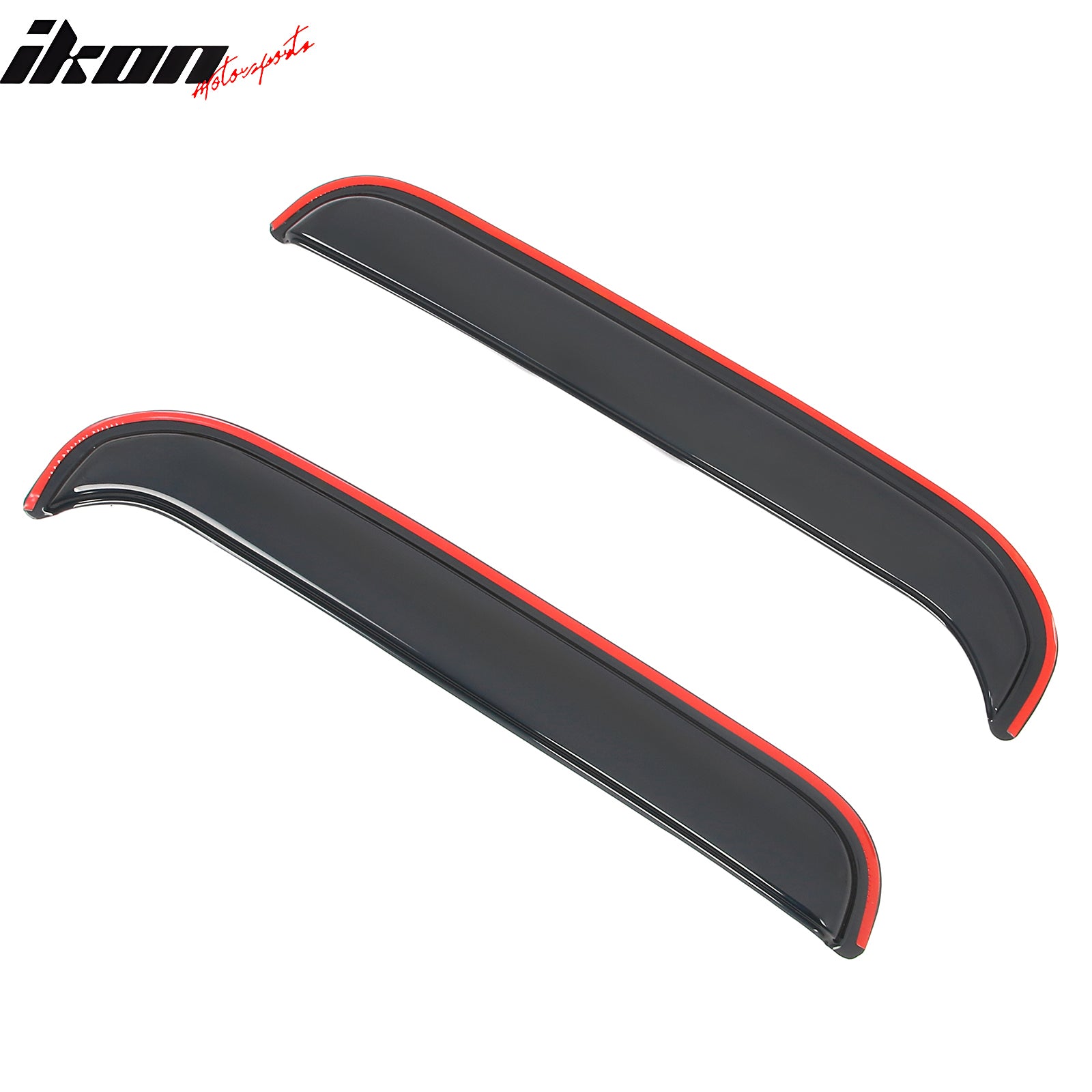 Fits 80-96 Ford F-150 F-250 F-350 Regular Cab 2PC In-channel Window Visors Shade