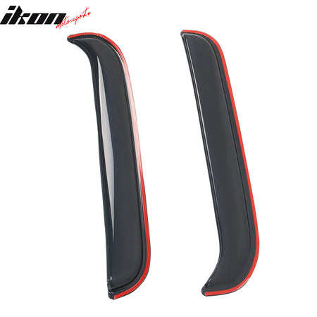 Fits 80-96 Ford F-150 F-250 F-350 Regular Cab 2PC In-channel Window Visors Shade