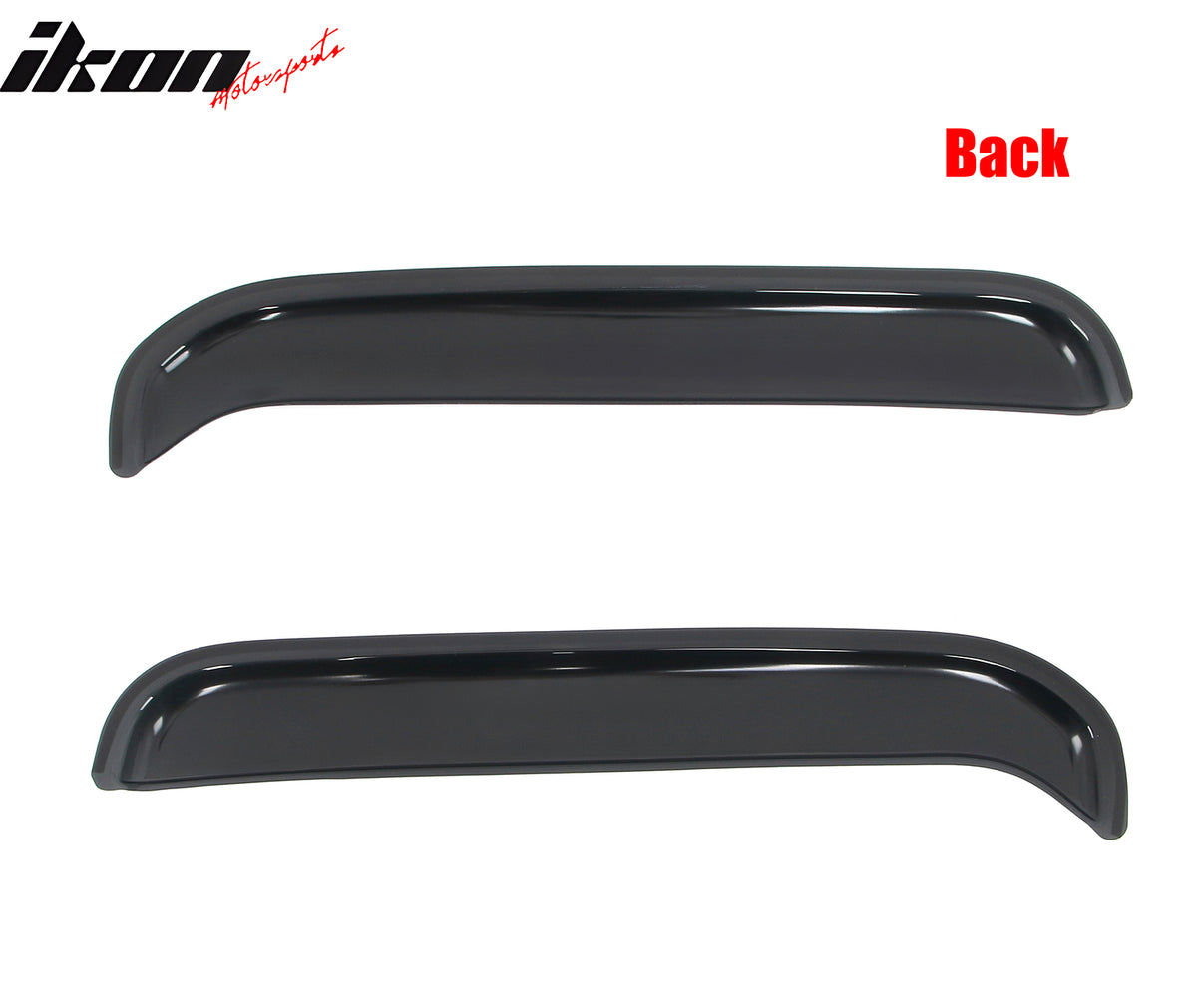 Fits 80-96 Ford F-150 F-250 F-350 Regular Cab 2PC In-channel Window Visors Shade