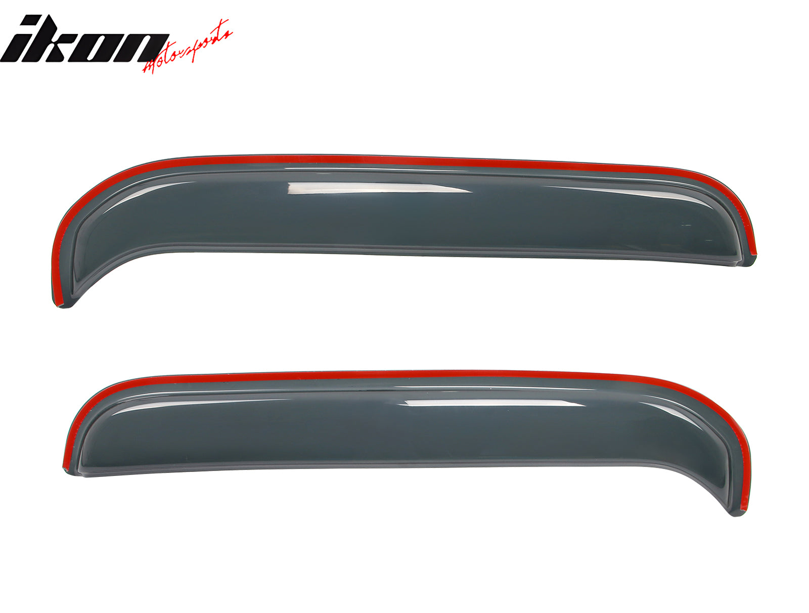 Fits 80-96 Ford F-150 F-250 F-350 Regular Cab 2PC In-channel Window Visors Shade