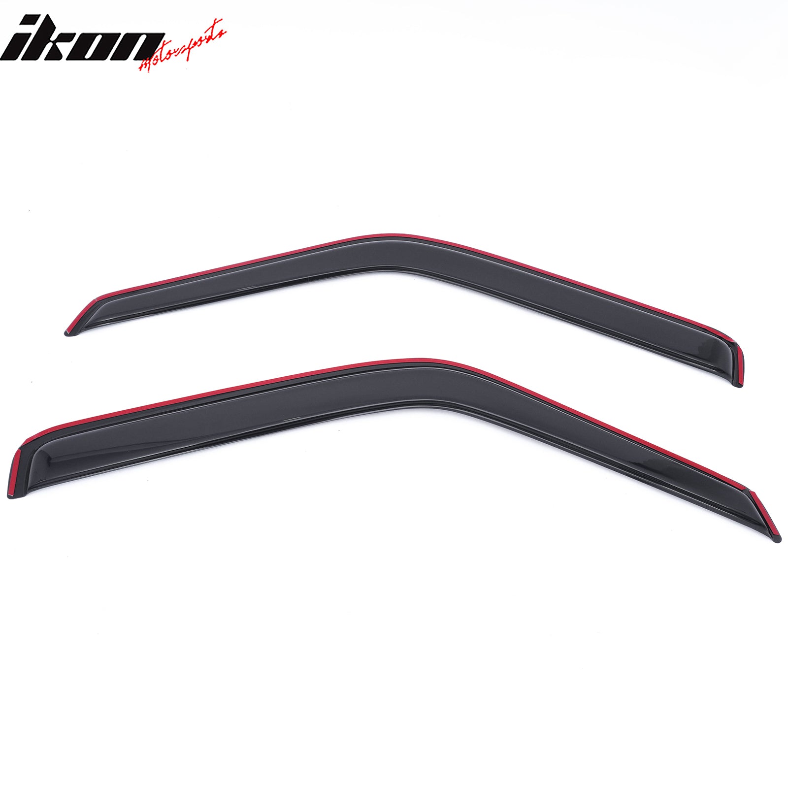 For 87-96 Dodge Dakota Standard Cab Window Visor In Channel Rain Guard Deflector