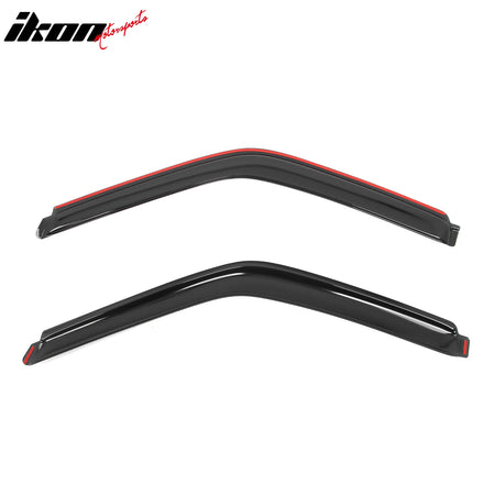 For 88-98 Chevy GMC C/K Regular Cab 95-99 Tahoe 2DR In Channel Window Visor Vent