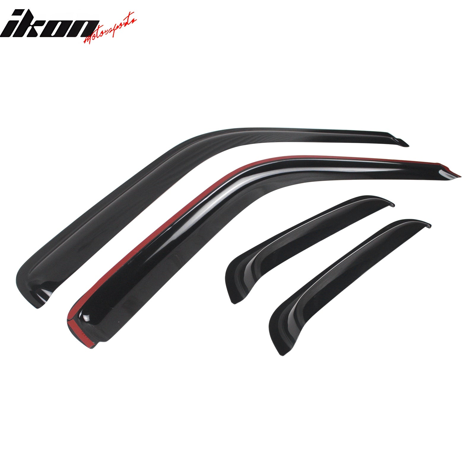 Fits 88-99 GMC Chevy C1500 C2500 K1500 K2500 Acrylic Window Visors 4Pc Set