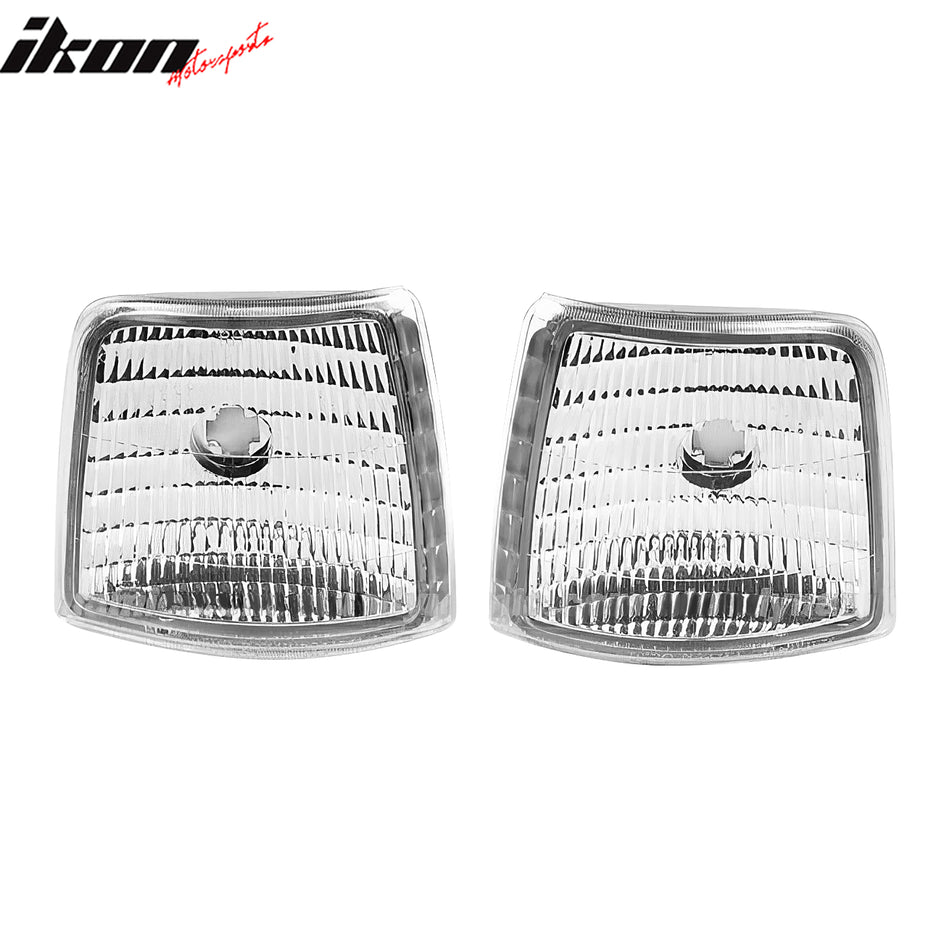 1992-1996 Ford F150 F250 F350 Bronco Diamond Style Corner Park Lights