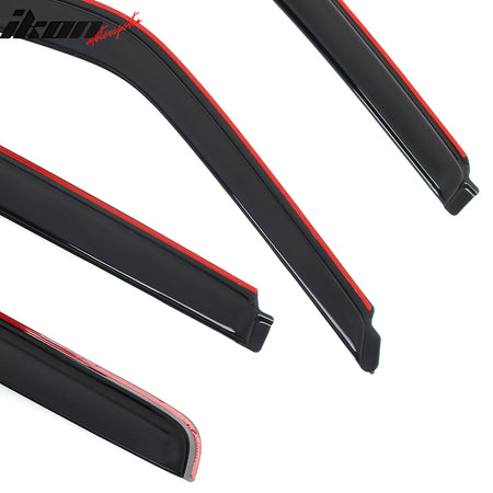Fits 92-00 Chevy GMC C2500 C3500 K2500 K3500 & Suburban Window Visors In-Channel