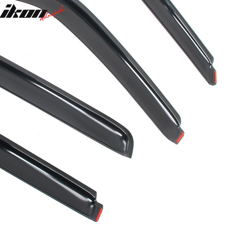 Fits 92-00 Chevy GMC C2500 C3500 K2500 K3500 & Suburban Window Visors In-Channel