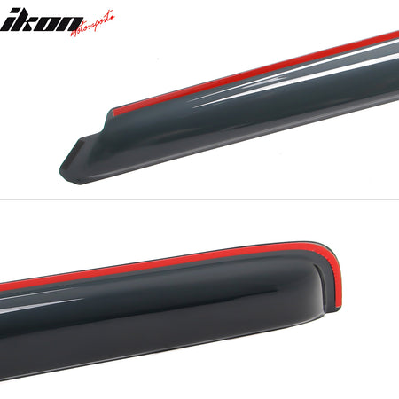 Fits 92-00 Chevy GMC C2500 C3500 K2500 K3500 & Suburban Window Visors In-Channel