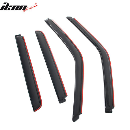 1992 - 2000 Chevy GMC C2500 C3500 K2500 K3500 & Suburban Window VisorsIkon Motorsports