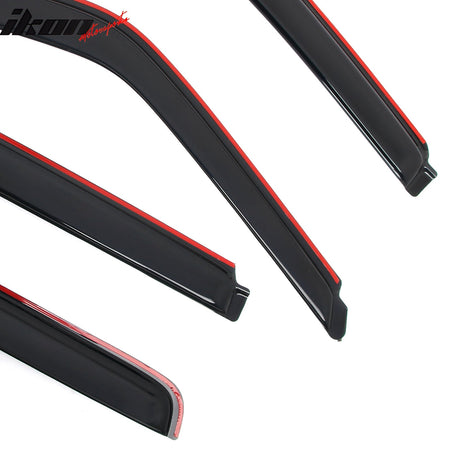 1992 - 2000 Chevy GMC C2500 C3500 K2500 K3500 & Suburban Window VisorsIkon Motorsports