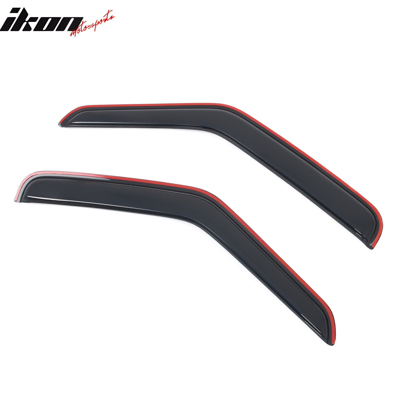 Fits 92-06 Ford Econoline E-Series Van Window Visors In-Channel Deflector Guard