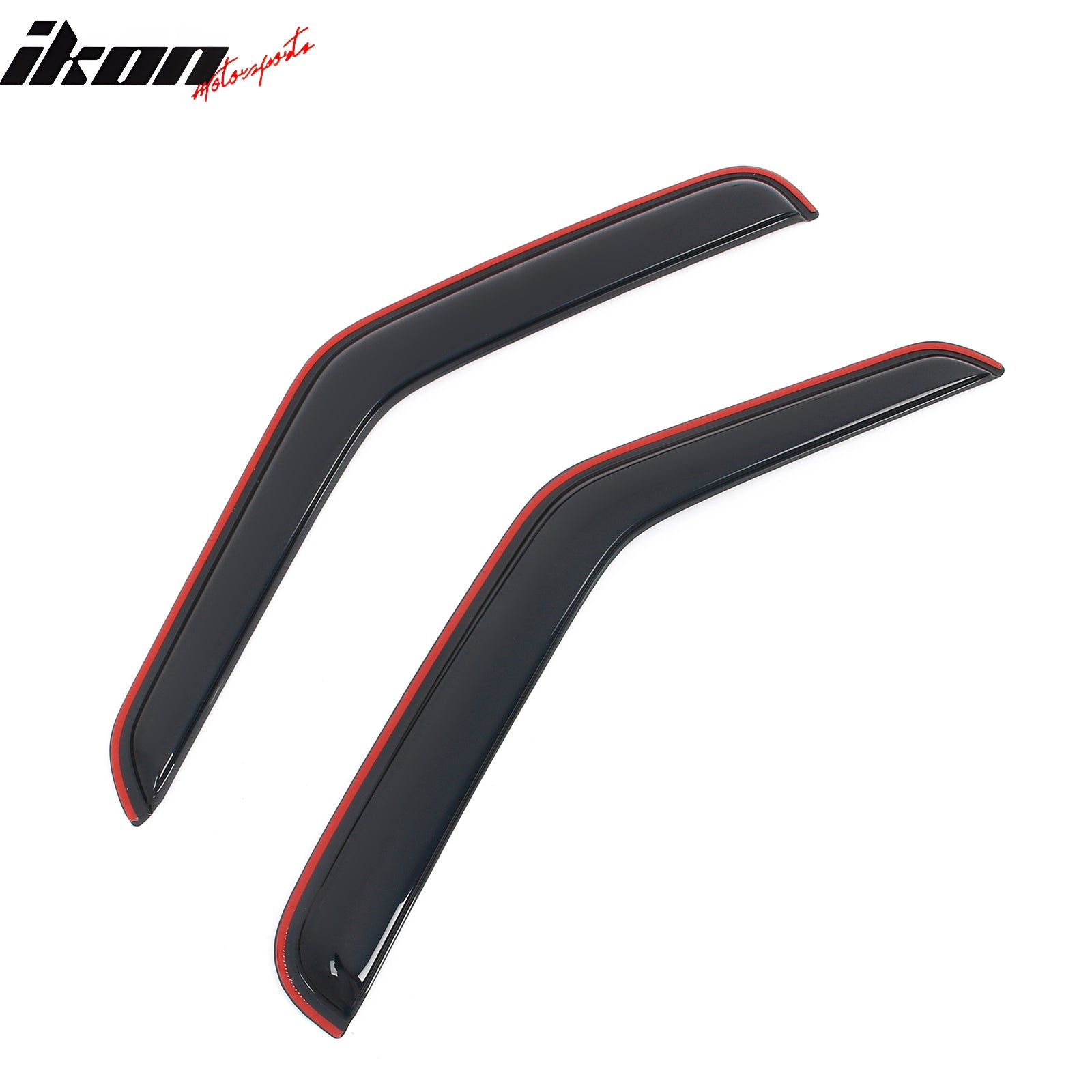 Fits 92-06 Ford Econoline E-Series Van Window Visors In-Channel Deflector Guard