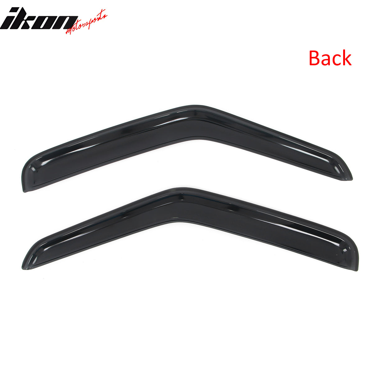 Fits 92-06 Ford Econoline E-Series Van Window Visors In-Channel Deflector Guard